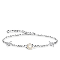 Thomas Sabo karkötő gyönggyel és csillagokkal