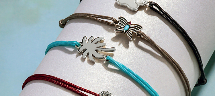Thomas Sabo textil karkötő