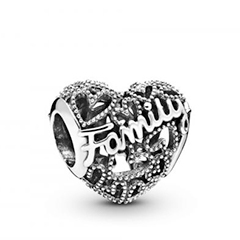 Pandora ékszer Family ezüst charm