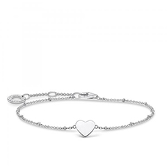 Thomas Sabo Bogyós ezsüt karkötő szívvel