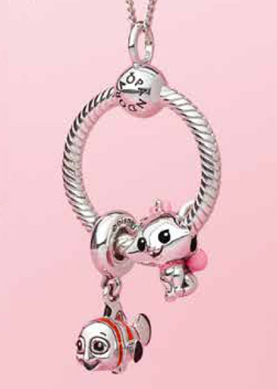 Pandora Disney Nemo bohóchal charm nyakláncon