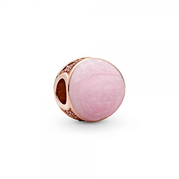 Pandora ékszer Rózsaszín örvény rozé charm