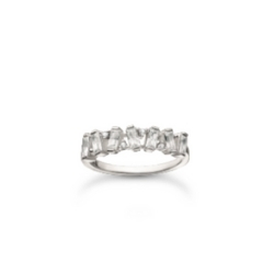 Thomas Sabo Charming  kollekció Baguette ezüst gyűrű