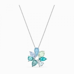 Swarovski Nap virág ezüst színű nyaklánc