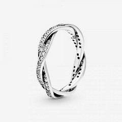 Pandora sorsfordulat ezüst gyűrű