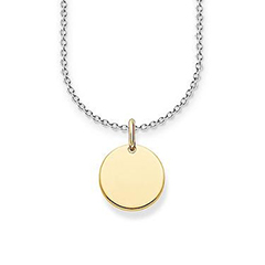 Thomas Sabo arany gravírozható medál