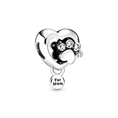 Pandora fur mom charm