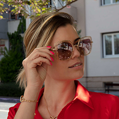 Swarovski Ragyogó napfényben karkötő napszemüveg szett