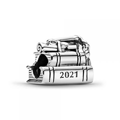 Pandora ékszer Diplomaosztó 2021 ezüst charm