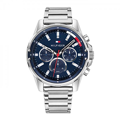 Tommy Hilfiger Mason ezüst férfi óra