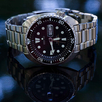 Seiko prospex king turtle fekete férfi óra 