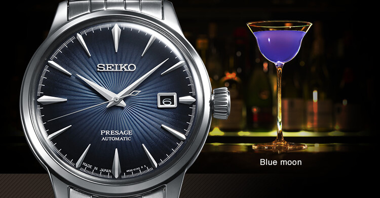 Seiko presage bluemoon cocktail-time automata férfi óra 