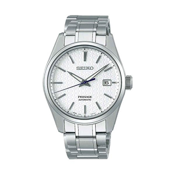 Seiko presage automata férfi óra fehér számlappal 