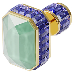 Swarovski orbita fél pár bedugós fülbevaló színes kristállyal