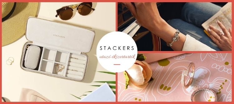 Stackers utazó ékszertartó