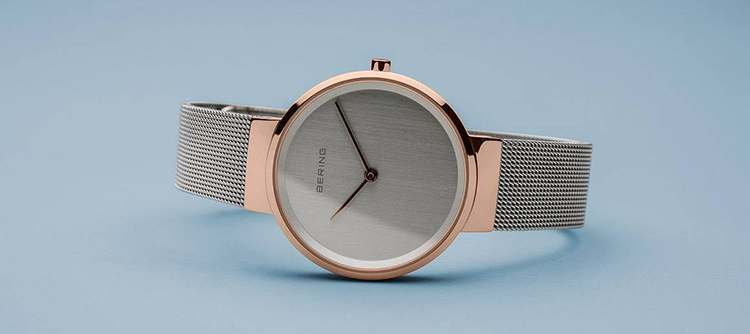 Bering Classic női óra rozé tokkal