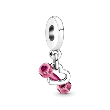  Pandora rózsás kézisúlyzó charm