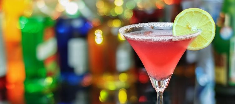 Cosmopolitan coctail