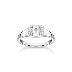 Thomas Sabo Ezüst gyűrű lakattal