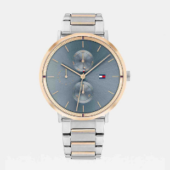 Tommy Hilfiger Jenna ezüst-rozé színű női óra