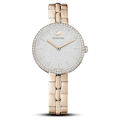 Swarovski Cosmopolitan pezsgő színű női óra swarovski kristályokkal