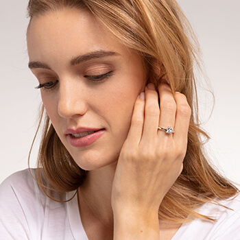 Thomas Sabo Ezüst gyűrű cirkónia tappanccsal