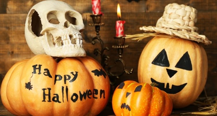 Halloween koponya