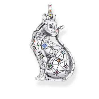 Thomas Sabo Cica ezüst medál csillagképekkel