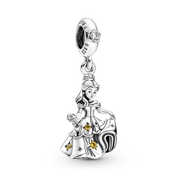 Pandora ékszer Disney Szépség és a szörnyeteg Belle függő ezüst charm