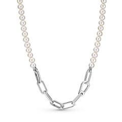 Pandora ékszer ME tenyésztett gyöngy ezüst nyaklánc