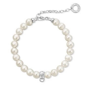 Thomas Sabo Tenyésztett gyöngy charm karkötő