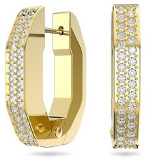Swarovski Dextera nyolcszögletes arany színű fülbevaló