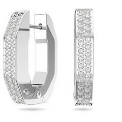 Swarovski Dextera nyolcszögletes ezüst színű fülbevaló