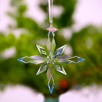 Swarovski Jégvarázs 2 hópehely dísz
