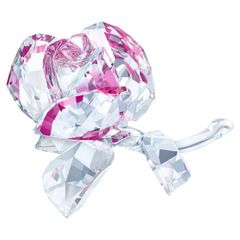 Swarovski Nyíló rózsa swarovski dísz