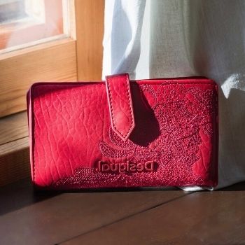 Desigual Rising pia medium pénztárca