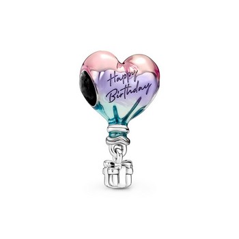 Pandora ékszer Boldog születésnapot hőlégballon ezüst charm