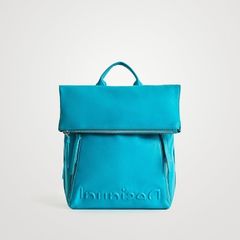 Desigual Half logo nerano türkiz hátizsák