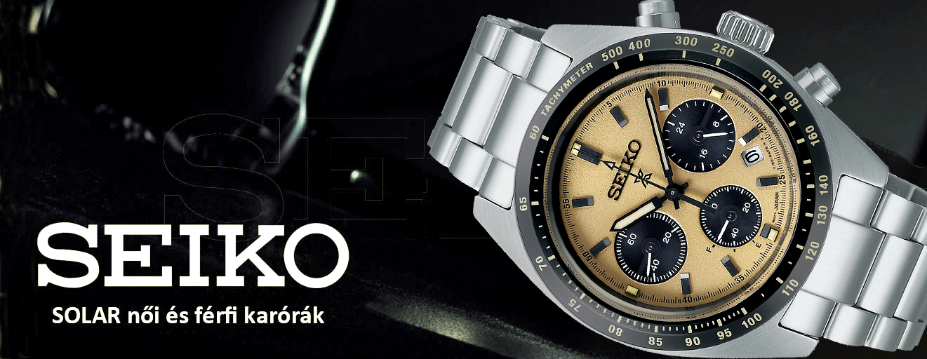 Seiko solar órakollekció