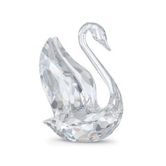 Swarovski Hattyú közepes kristály dísz