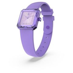 Swarovski Lila szilikonszíjas női óra