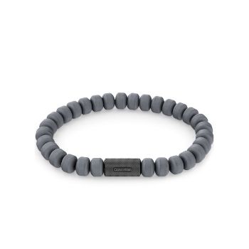 Calvin Klein Hematit férfi gumis karkötő