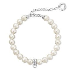 Thomas Sabo Tenyésztett gyöngy charm karkötő