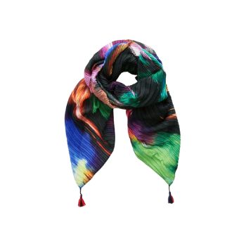 Desigual Pleated focus rectangle sál