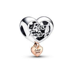 Pandora ékszer Best friend bicolor charm