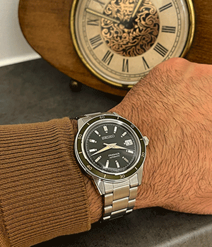 Seiko Presage Style 60's automata zöld férfi óra