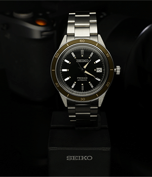 Seiko Presage Style 60's automata zöld férfi óra