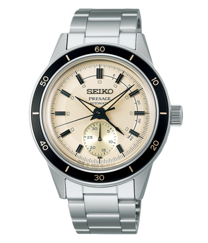 Seiko Presage Style 60's elefántcsont férfi automata karóra