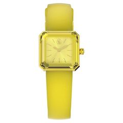 Swarovski Sárga szilikonszíjas női óra