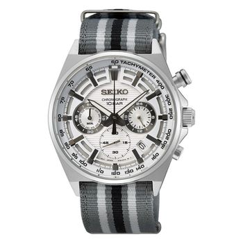 Seiko Neo Sports csíkos nato szíjas férfi óra